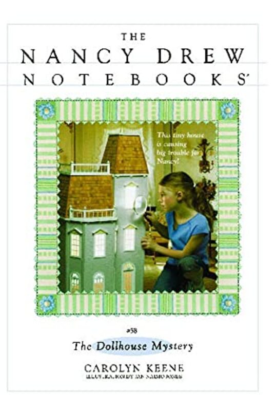 Book cover for "The Dollhouse Mystery" by Mildred A Wirt