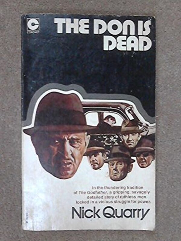 Book cover for "The Don Is Dead" by Marvin H Albert