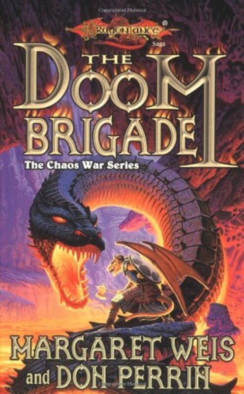 Book cover for "The Doom Brigade" by Margaret Weis