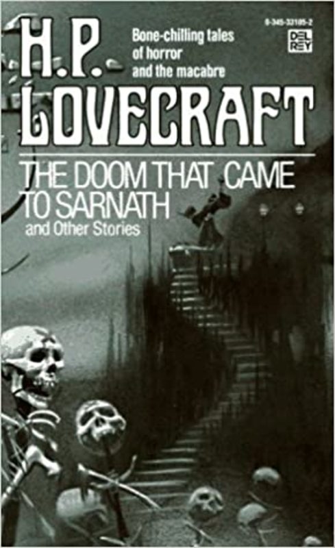Book cover for "The Doom That Came to Sarnath and Other Stories" by H. P. Lovecraft