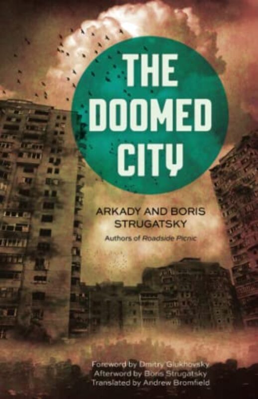 Book cover for "The Doomed City" by Arkady and Boris Strugatsky