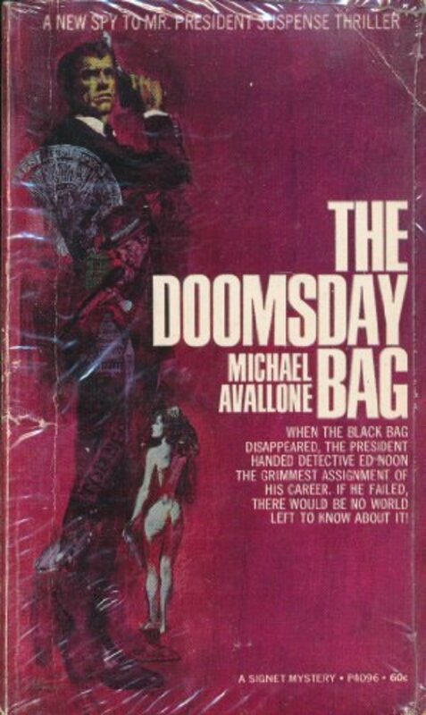 Book cover for "The Doomsday Bag" by Michael Avallone