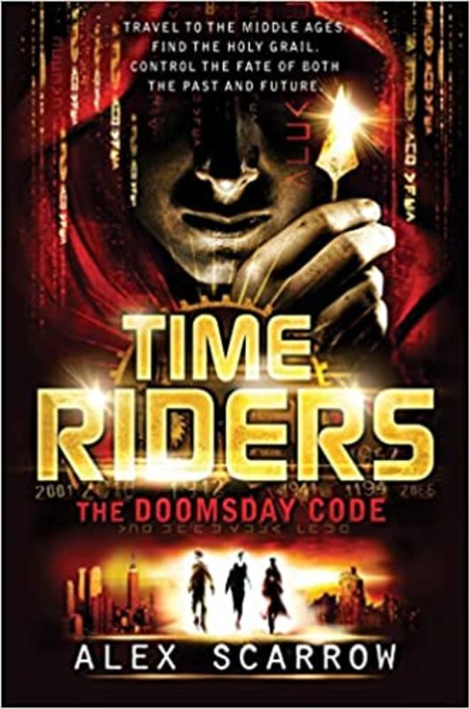 Book cover for "The Doomsday Code" by Alex Scarrow