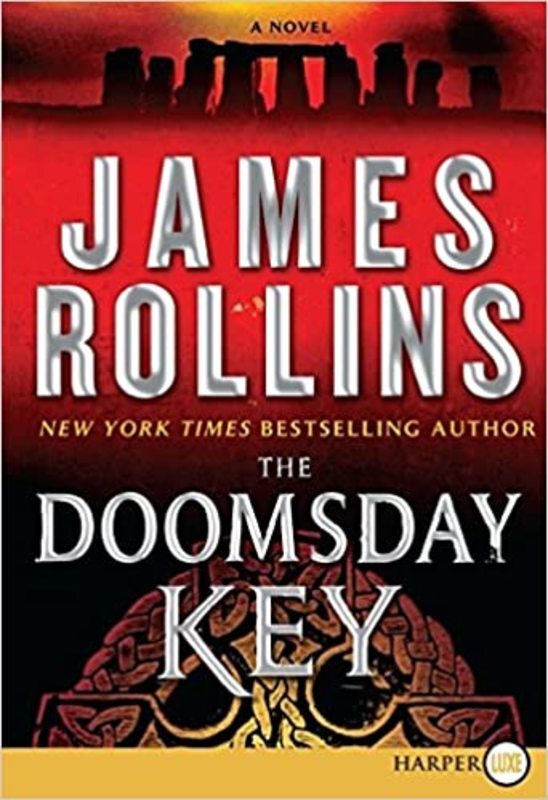 Book cover for "The Doomsday Key" by James Rollins