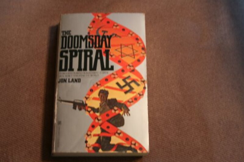 Book cover for "The Doomsday Spiral" by Jon Land