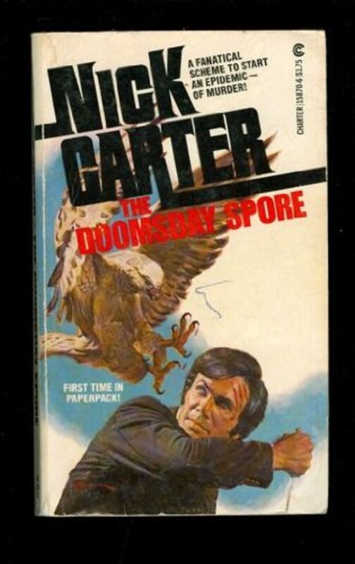 Book cover for "The Doomsday Spore" by Nick Carter