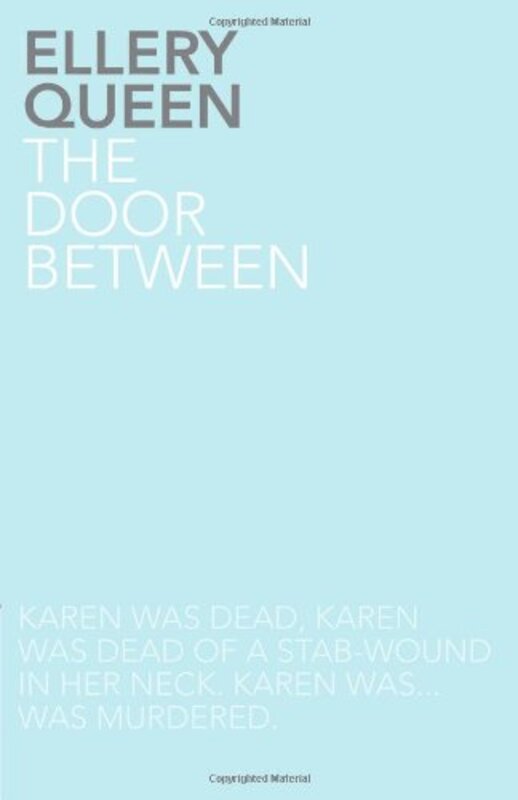 Book cover for "The Door Between" by Ellery Queen