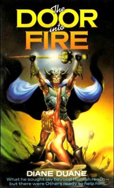 Book cover for "The Door Into Fire" by Diane Duane