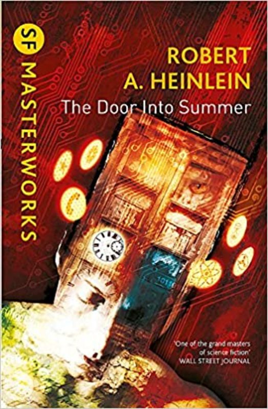 Book cover for "The Door into Summer" by Robert A. Heinlein