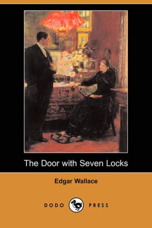 Book cover for "The Door with Seven Locks" by Edgar Wallace