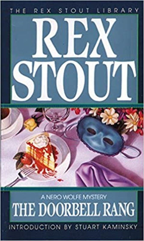 Book cover for "The Doorbell Rang" by Rex Stout