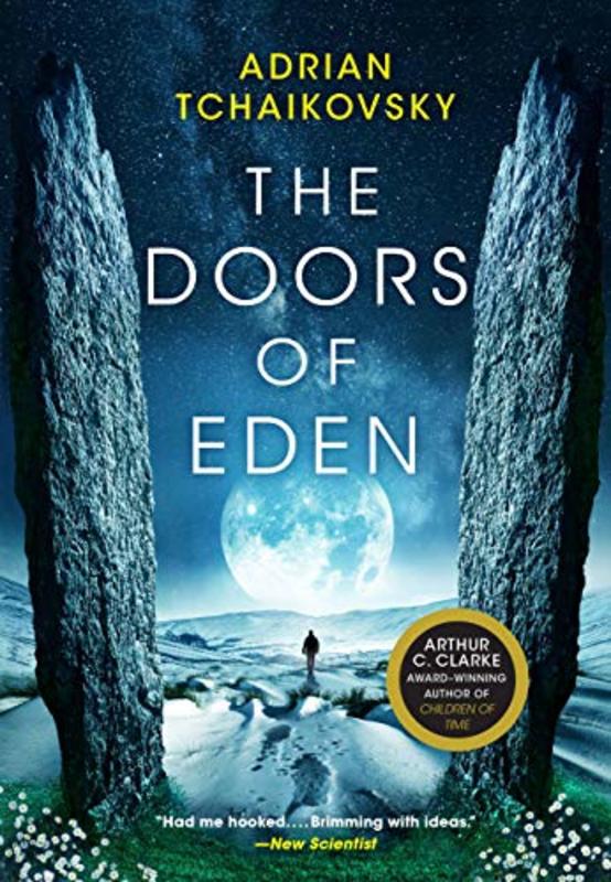 Book cover for "The Doors of Eden" by Adrian Tchaikovsky