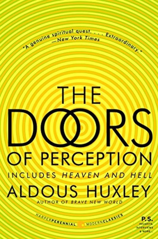 Book cover for "The Doors of Perception and Heaven and Hell" by Aldous Huxley
