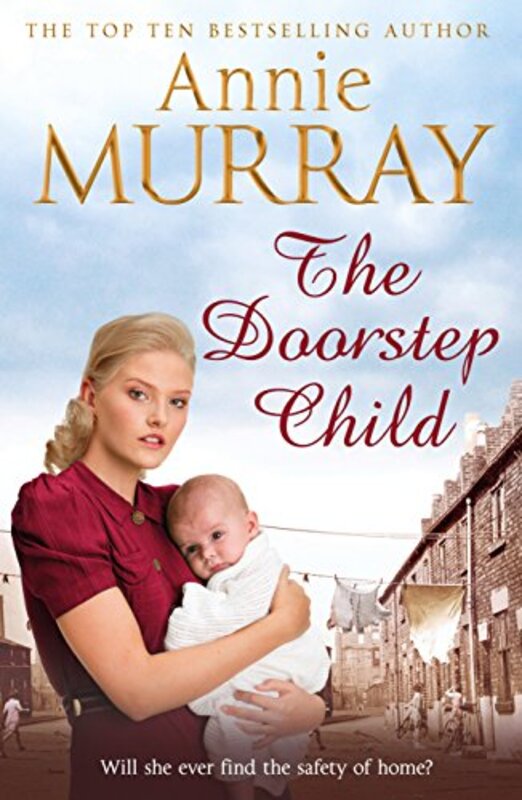 Book cover for "The Doorstep Child" by Annie Murray