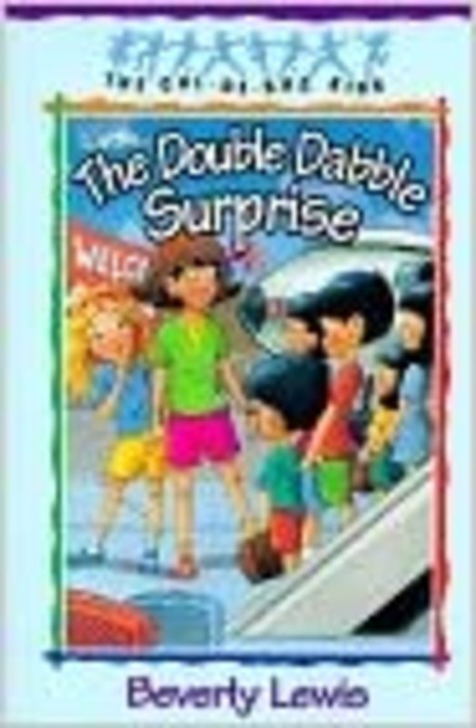 Book cover for "The Double Dabble Surprise" by Beverly Lewis