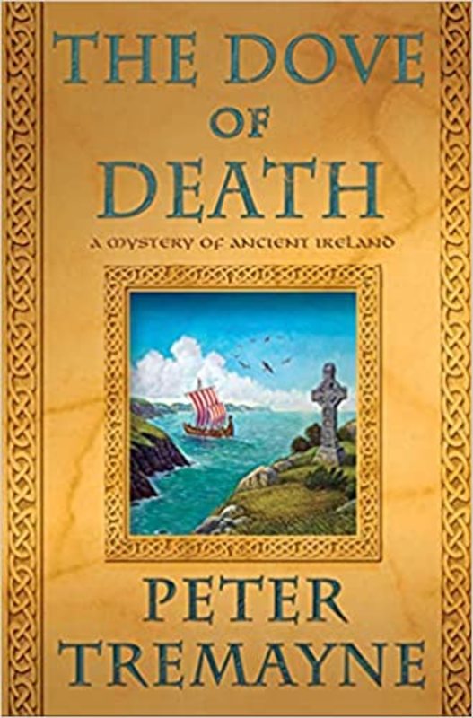 Book cover for "The Dove of Death" by Peter Tremayne