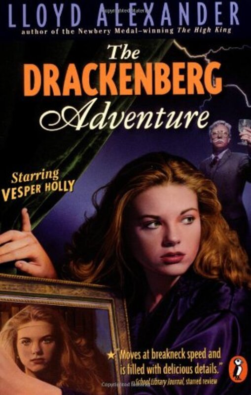 Book cover for "The Drackenberg Adventure" by Lloyd Alexander