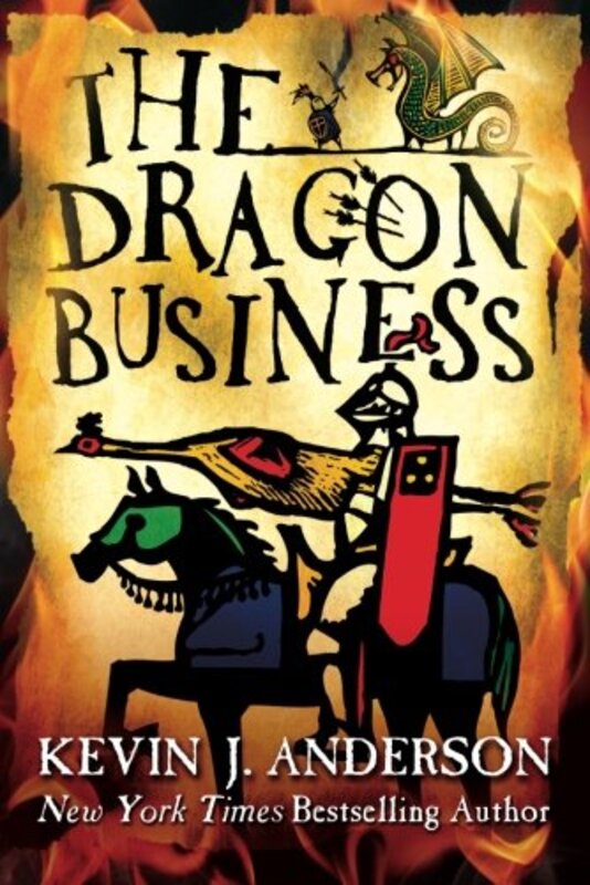 Book cover for "The Dragon Business" by Kevin J Anderson