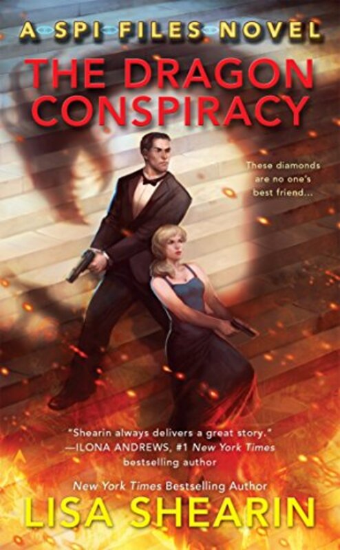 Book cover for "The Dragon Conspiracy" by Lisa Shearin