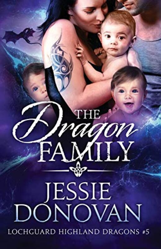 Book cover for "The Dragon Family" by Jessie Donovan