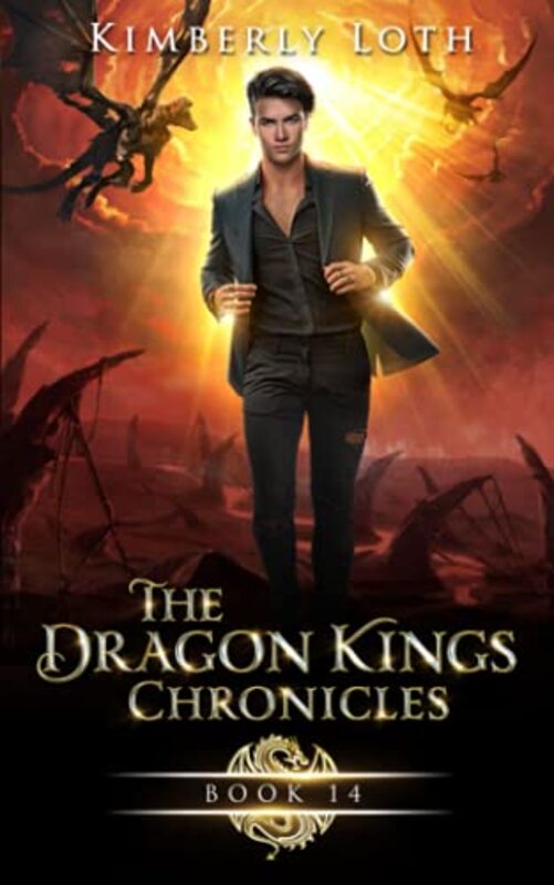 Book cover for "The Dragon Kings Chronicles: Book 14" by Kimberly Loth