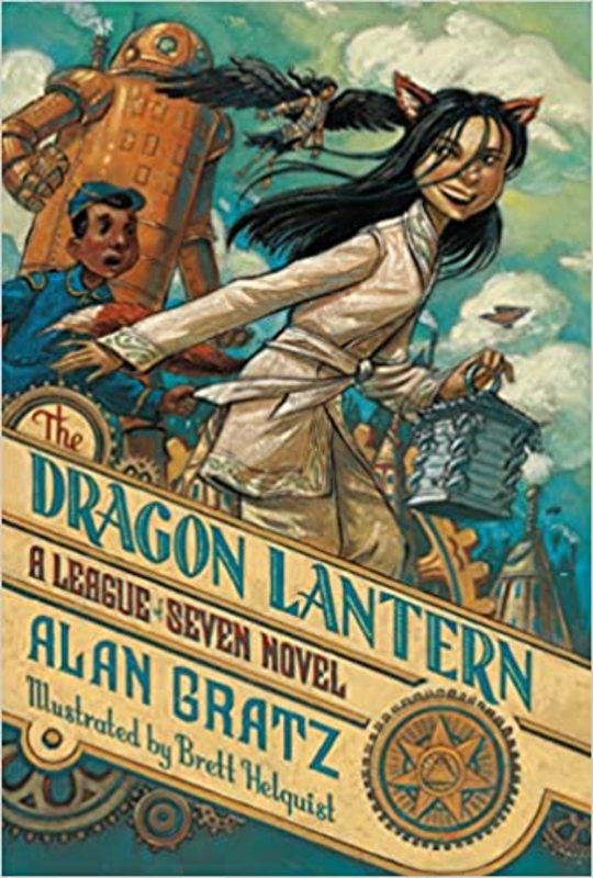 Book cover for "The Dragon Lantern" by Alan Gratz