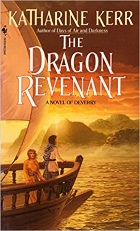 Book cover for "The Dragon Revenant" by Katharine Kerr