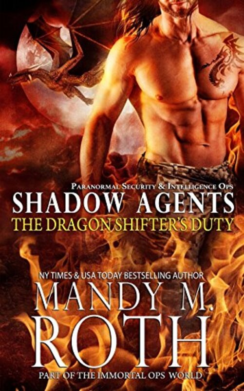 Book cover for "The Dragon Shifter's Duty" by Mandy M Roth