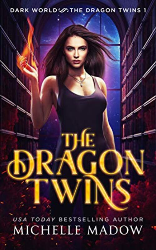 Book cover for "The Dragon Twins" by Michelle Madow