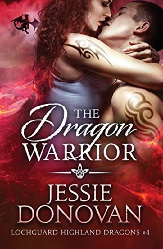 Book cover for "The Dragon Warrior" by Jessie Donovan