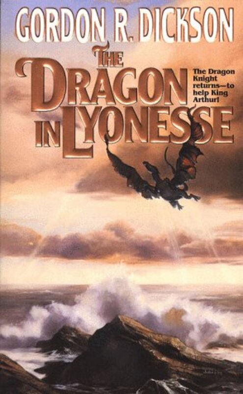 Book cover for "The Dragon in Lyonesse" by Gordon R Dickson