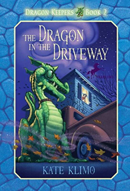 Book cover for "The Dragon in the Driveway" by Kate Klimo