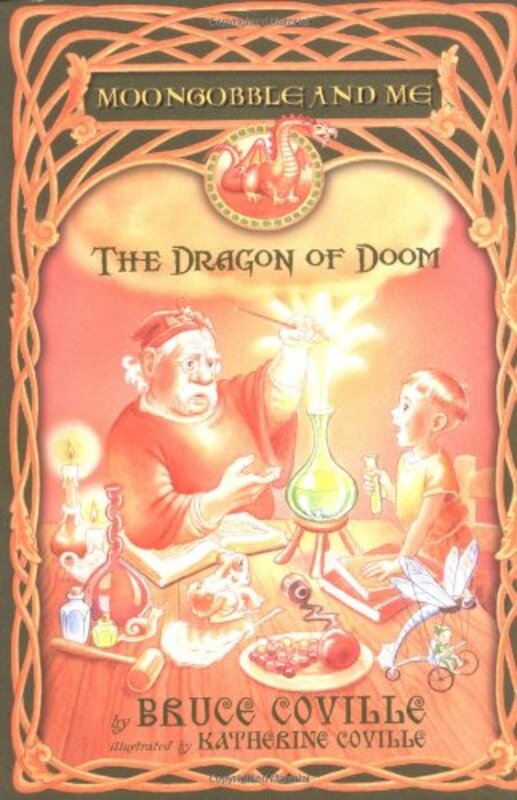 Book cover for "The Dragon of Doom" by Bruce Coville
