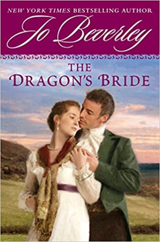 Book cover for "The Dragon's Bride" by Jo Beverley