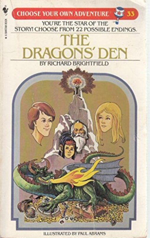 Book cover for "The Dragon's Den" by Various