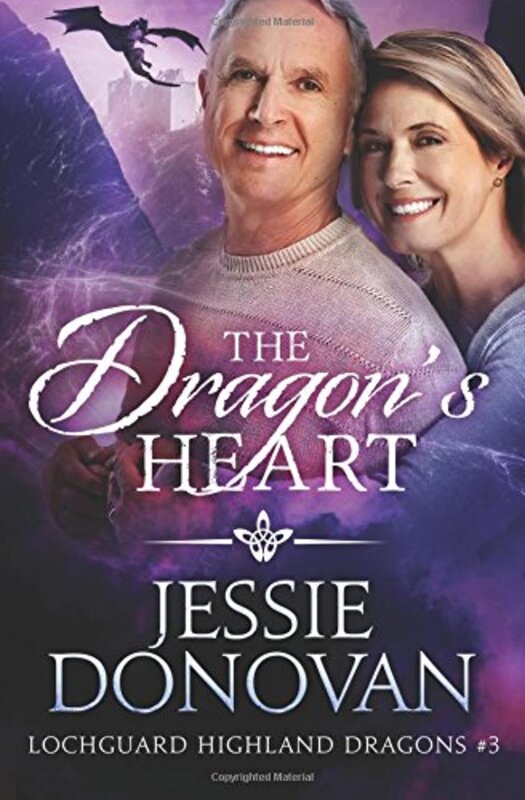 Book cover for "The Dragon's Heart" by Jessie Donovan