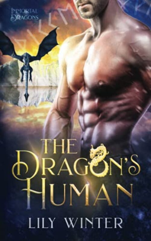Book cover for "The Dragon's Human" by Linzi Baxter
