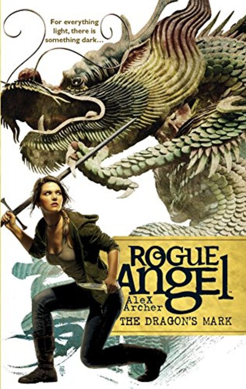 Book cover for "The Dragon's Mark" by Alex Archer