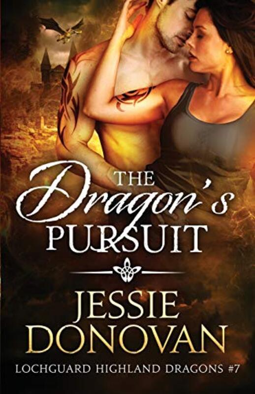 Book cover for "The Dragon's Pursuit" by Jessie Donovan