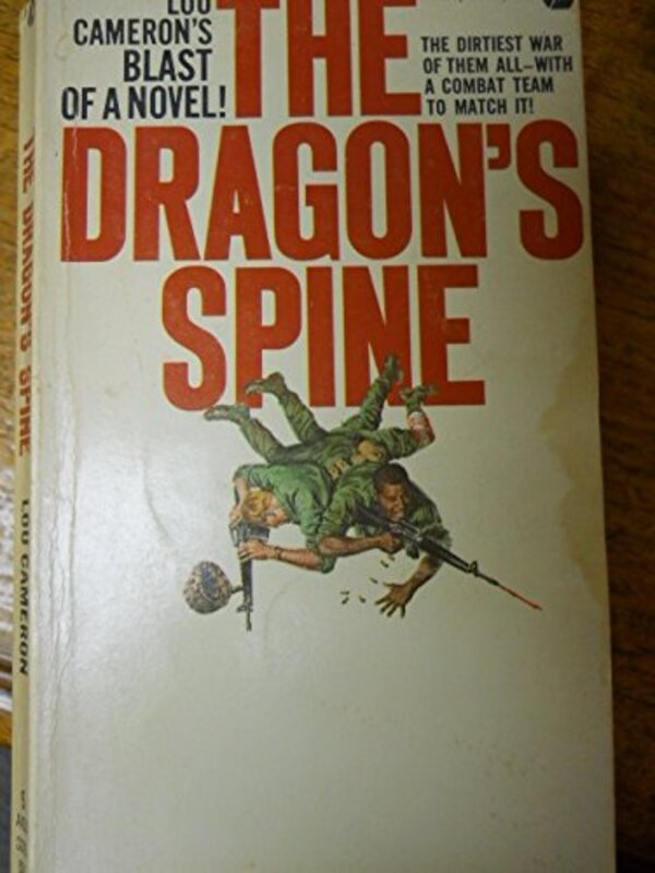 Book cover for "The Dragon's Spine" by Lou Cameron