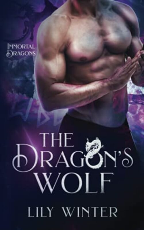 Book cover for "The Dragon's Wolf" by Linzi Baxter