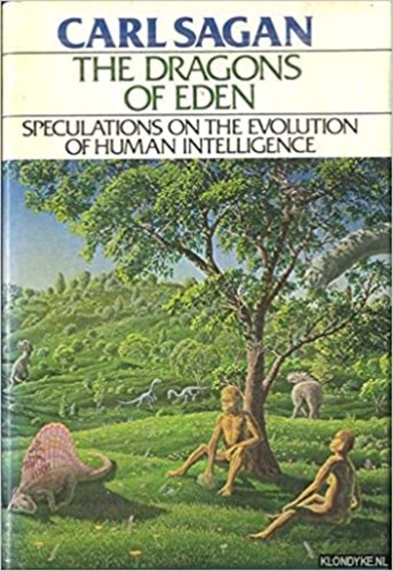 Book cover for "The Dragons of Eden" by Carl Sagan