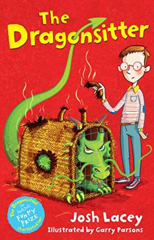 Book cover for "The Dragonsitter" by Josh Lacey