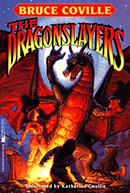 Book cover for "The Dragonslayers" by Bruce Coville