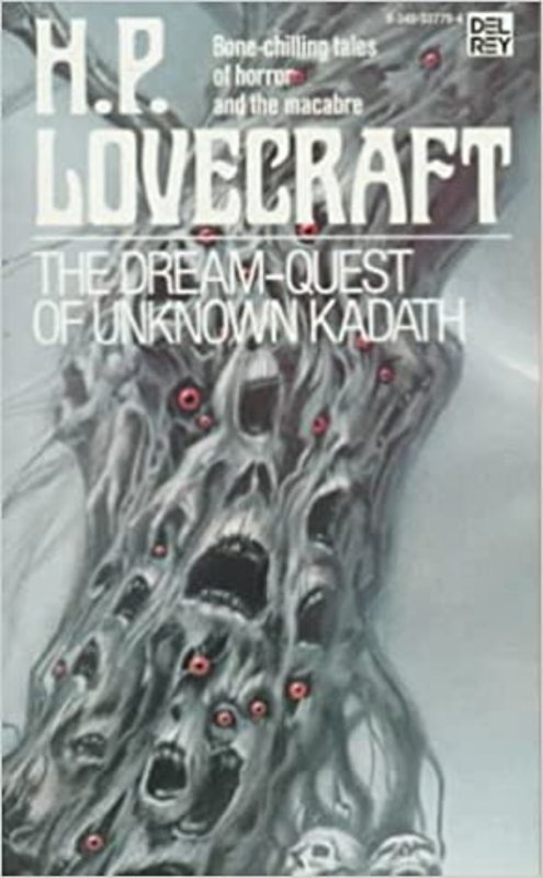 Book cover for "The Dream-Quest of Unknown Kadath" by H. P. Lovecraft