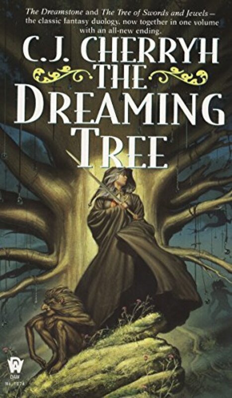 Book cover for "The Dreaming Tree" by CJ Cherryh