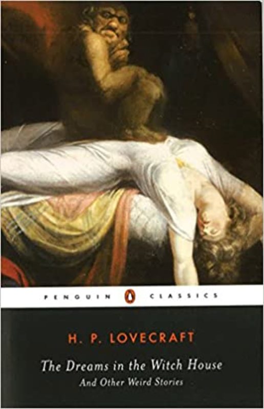 Book cover for "The Dreams in the Witch House" by H. P. Lovecraft