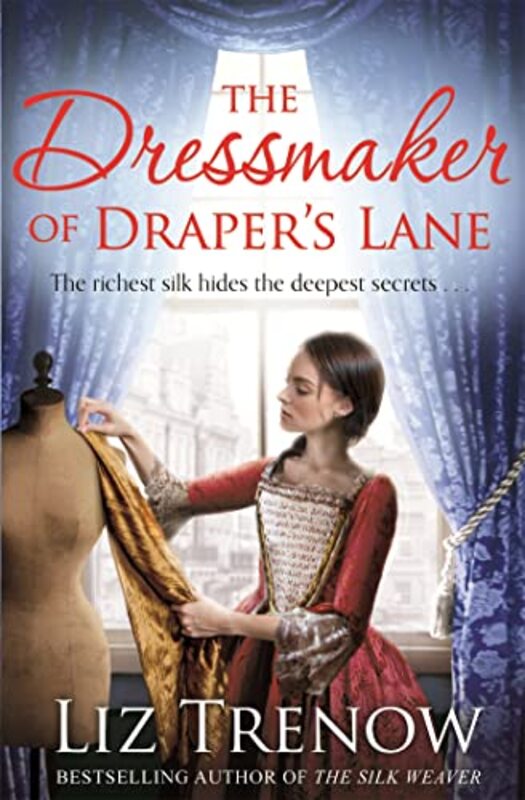 Book cover for "The Dressmaker of Draper's Lane" by Liz Trenow