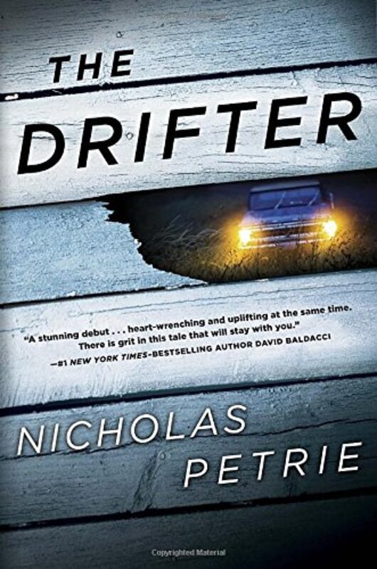 Book cover for "The Drifter" by Nicholas Petrie