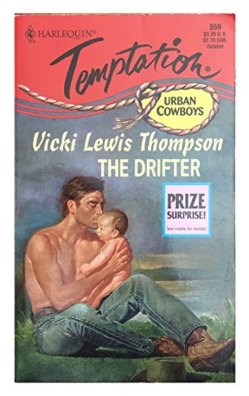 Book cover for "The Drifter" by Vicki Lewis Thompson